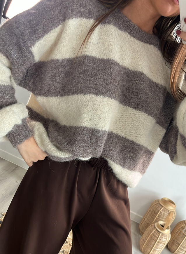 WOMEN - Jumper Taupe