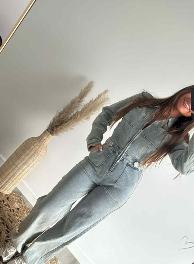 NOOR - Denim Jumpsuit
