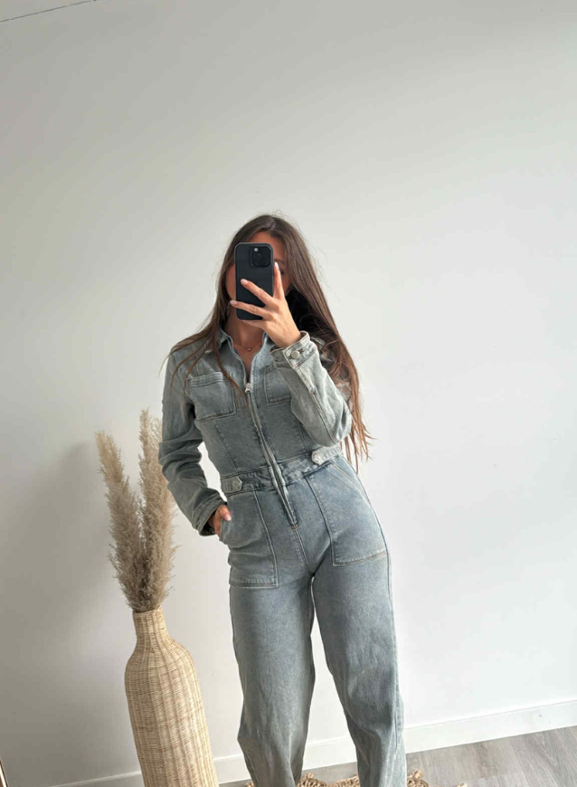 NOOR - Denim Jumpsuit