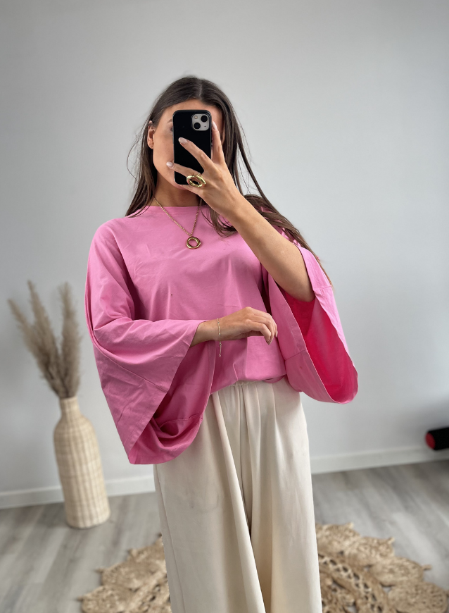 INDY - Oversized Shirt Pink