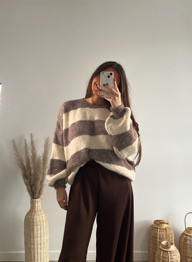 WOMEN - Jumper Taupe