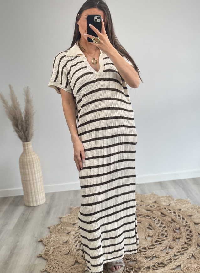FAYE - Dress Brown