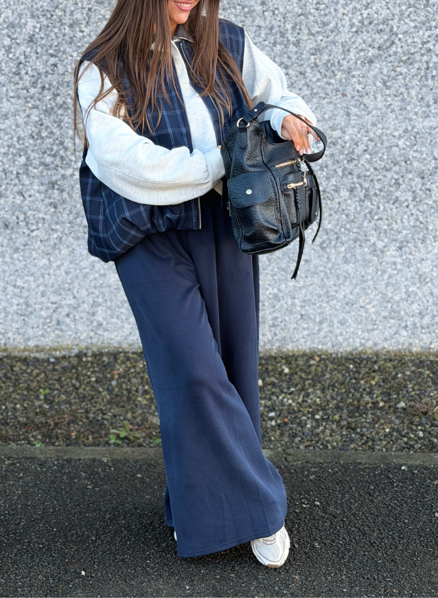 SYLVIE - Trousers Navy