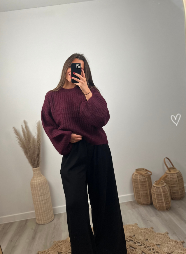 LIV - Trui Bordeaux