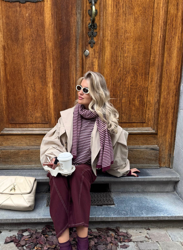 AMANI - Bomber Trench Coat